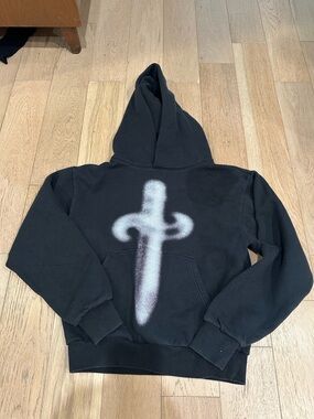 21 Savage x Drake It's All A Blur Tour 2023 Men's Hoodie Size Small